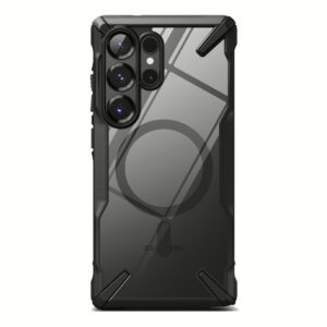 Ringke รุ่น Fusion X Magnetic - เคส Galaxy S25 Ultra - สี Black