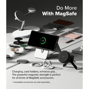 Ringke รุ่น Fusion X Magnetic - เคส Galaxy S25 Ultra - สี Black