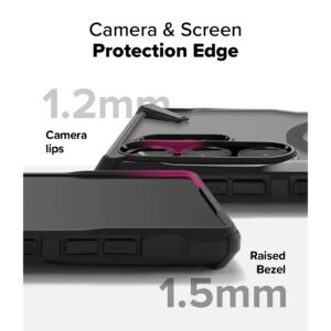 Ringke รุ่น Fusion X Magnetic - เคส Galaxy S25 Ultra - สี Black