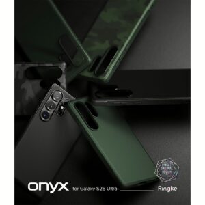 Ringke รุ่น Onyx - เคส Galaxy S25 Ultra - สี Dark Green 18 Ringke รุ่น Onyx - เคส Galaxy S25 Ultra - สี Dark Green