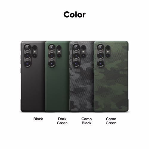 Ringke รุ่น Onyx Design - เคส Galaxy S25 Ultra - สี Camo Black