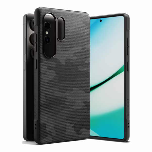 Ringke รุ่น Onyx Design - เคส Galaxy S25 Ultra - สี Camo Black