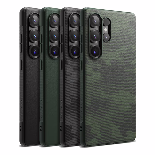Ringke รุ่น Onyx Design - เคส Galaxy S25 Ultra - สี Camo Black