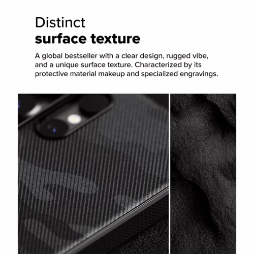 Ringke รุ่น Onyx Design - เคส Galaxy S25 Ultra - สี Camo Black