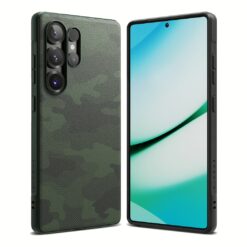 Ringke รุ่น Onyx Design - เคส Galaxy S25 Ultra - สี Camo Green