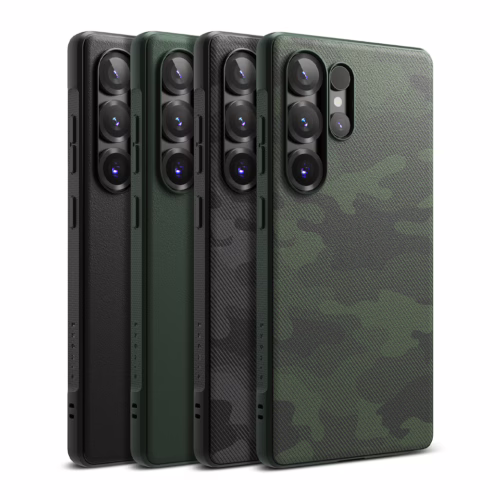 Ringke รุ่น Onyx Design - เคส Galaxy S25 Ultra - สี Camo Green