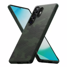 Ringke รุ่น Onyx Design - เคส Galaxy S25 Ultra - สี Camo Green