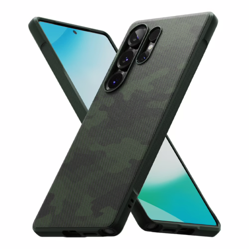 Ringke รุ่น Onyx Design - เคส Galaxy S25 Ultra - สี Camo Green