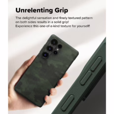 Ringke รุ่น Onyx Design - เคส Galaxy S25 Ultra - สี Camo Green