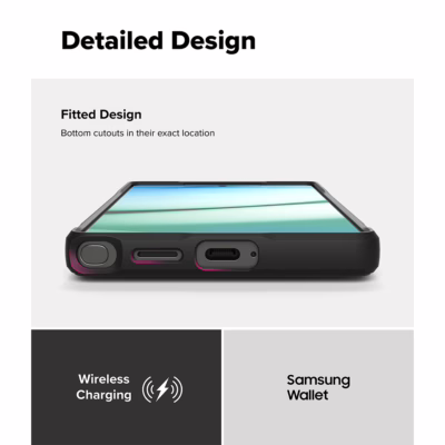Ringke รุ่น Onyx Magnetic - เคส Galaxy S25 Ultra - สี Black