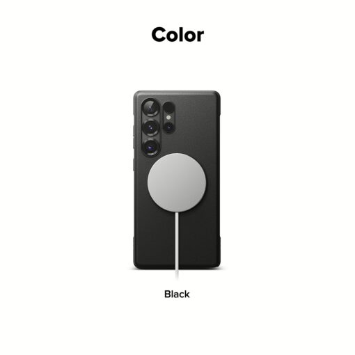 Ringke รุ่น Onyx Magnetic - เคส Galaxy S25 Ultra - สี Black - Image 17