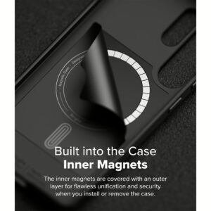Ringke รุ่น Onyx Magnetic - เคส Galaxy S25 Ultra - สี Black