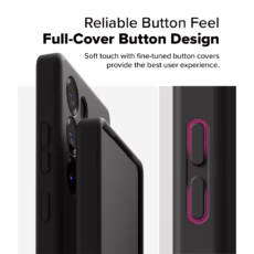 Ringke รุ่น Silicone Magnetic - เคส Galaxy S25 Ultra - สี Black