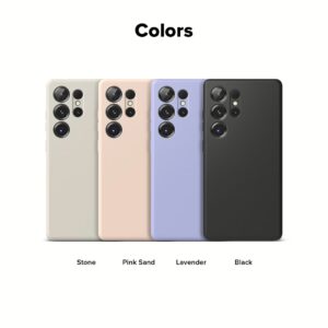 Ringke รุ่น Silicone Magnetic - เคส Galaxy S25 Ultra - สี Black 33 Ringke รุ่น Silicone Magnetic - เคส Galaxy S25 Ultra - สี Black