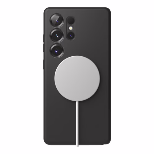 Ringke รุ่น Silicone Magnetic - เคส Galaxy S25 Ultra - สี Black