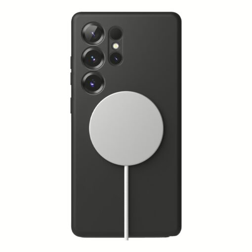 Ringke รุ่น Silicone Magnetic - เคส Galaxy S25 Ultra - สี Black - Image 3