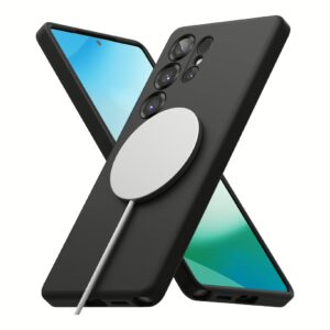 Ringke รุ่น Silicone Magnetic - เคส Galaxy S25 Ultra - สี Black 23 Ringke รุ่น Silicone Magnetic - เคส Galaxy S25 Ultra - สี Black