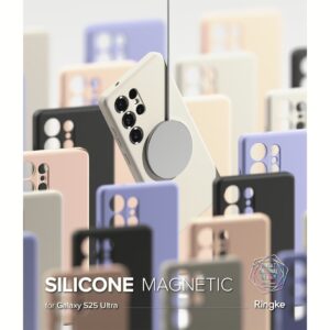 Ringke รุ่น Silicone Magnetic - เคส Galaxy S25 Ultra - สี Black 24 Ringke รุ่น Silicone Magnetic - เคส Galaxy S25 Ultra - สี Black