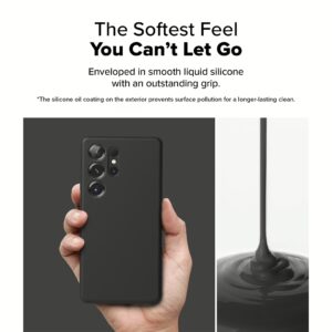 Ringke รุ่น Silicone Magnetic - เคส Galaxy S25 Ultra - สี Black 27 Ringke รุ่น Silicone Magnetic - เคส Galaxy S25 Ultra - สี Black