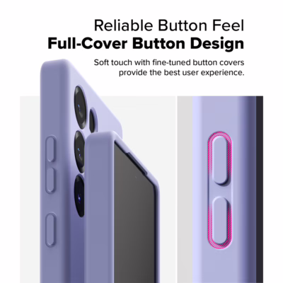 Ringke รุ่น Silicone Magnetic - เคส Galaxy S25 Ultra - สี Lavender