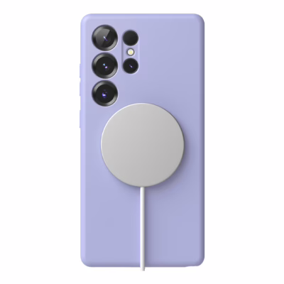 Ringke รุ่น Silicone Magnetic - เคส Galaxy S25 Ultra - สี Lavender