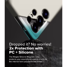 Ringke รุ่น Silicone Magnetic - เคส Galaxy S25 Ultra - สี Stone