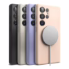 Ringke รุ่น Silicone Magnetic - เคส Galaxy S25 Ultra - สี Stone