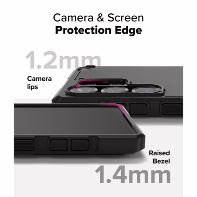 Ringke รุ่น Rugged Gear - เคส Galaxy S25 Ultra - สี Black
