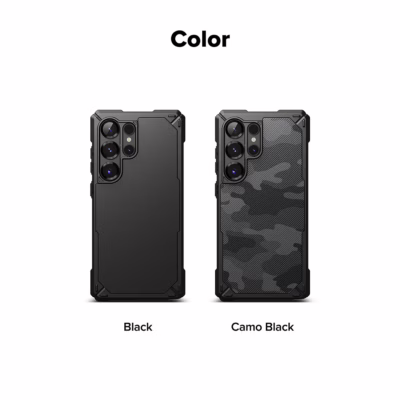 Ringke รุ่น Rugged Gear - เคส Galaxy S25 Ultra - สี Black