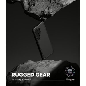 Ringke รุ่น Rugged Gear - เคส Galaxy S25 Ultra - สี Black