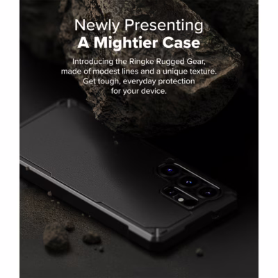 Ringke รุ่น Rugged Gear - เคส Galaxy S25 Ultra - สี Black