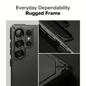 Ringke รุ่น Rugged Gear - เคส Galaxy S25 Ultra - สี Black