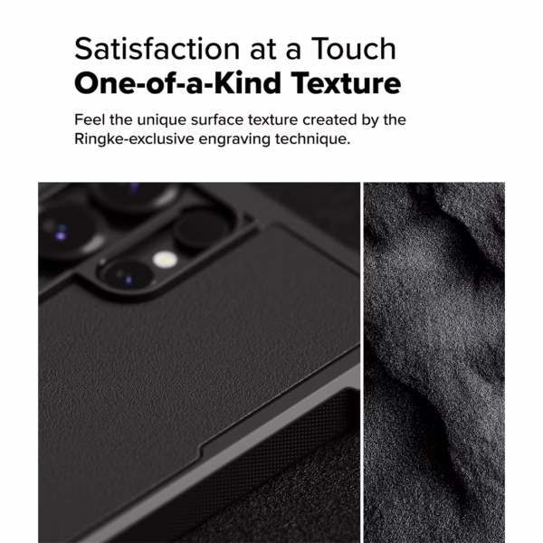 Ringke รุ่น Rugged Gear - เคส Galaxy S25 Ultra - สี Black