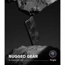 Ringke รุ่น Rugged Gear - เคส Galaxy S25 Ultra - สี Camo Black