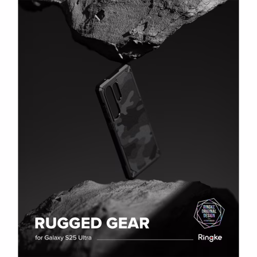 Ringke รุ่น Rugged Gear - เคส Galaxy S25 Ultra - สี Camo Black