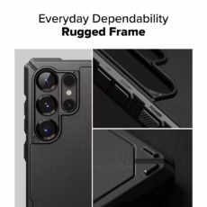 Ringke รุ่น Rugged Gear Magnetic - เคส Galaxy S25 Ultra - สี Black