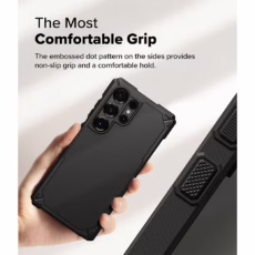 Ringke รุ่น Rugged Gear Magnetic - เคส Galaxy S25 Ultra - สี Black