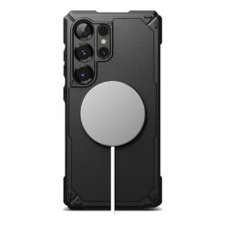 Ringke รุ่น Rugged Gear Magnetic - เคส Galaxy S25 Ultra - สี Black
