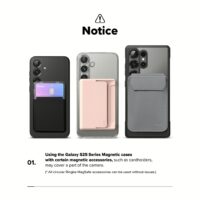 Ringke รุ่น Rugged Gear Magnetic - เคส Galaxy S25 Ultra - สี Black