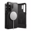 Ringke รุ่น Rugged Gear Magnetic - เคส Galaxy S25 Ultra - สี Black