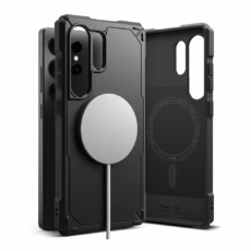 Ringke รุ่น Rugged Gear Magnetic - เคส Galaxy S25 Ultra - สี Black