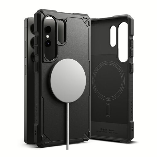 Ringke รุ่น Rugged Gear Magnetic - เคส Galaxy S25 Ultra - สี Black - Image 3