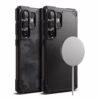 Ringke รุ่น Rugged Gear Magnetic - เคส Galaxy S25 Ultra - สี Black