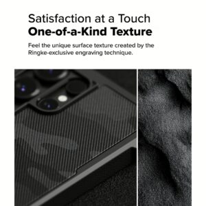 Ringke รุ่น Rugged Gear Magnetic - เคส Galaxy S25 Ultra - สี Camo Black