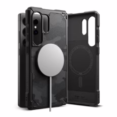 Ringke รุ่น Rugged Gear Magnetic - เคส Galaxy S25 Ultra - สี Camo Black
