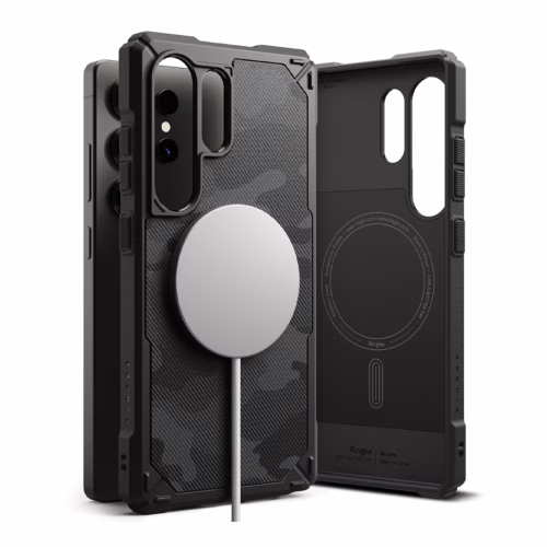 Ringke รุ่น Rugged Gear Magnetic - เคส Galaxy S25 Ultra - สี Camo Black