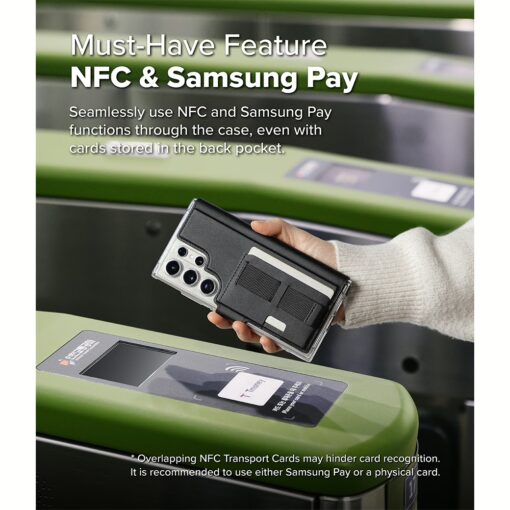 Ringke รุ่น Folio Grip Wallet Magnetic - เคส Galaxy S25 Ultra / S24 Ultra / S23 Ultra - สี Black - Image 10