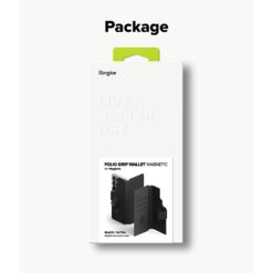 Ringke รุ่น Folio Grip Wallet Magnetic - เคส Galaxy S25 Ultra / S24 Ultra / S23 Ultra - สี Black