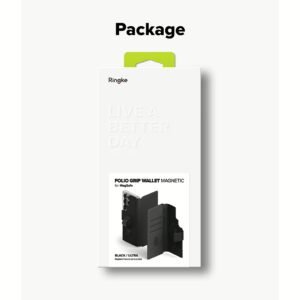 Ringke รุ่น Folio Grip Wallet Magnetic - เคส Galaxy S25 Ultra / S24 Ultra / S23 Ultra - สี Black