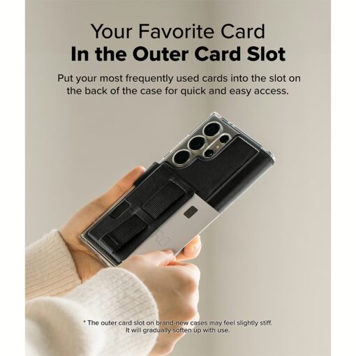 Ringke รุ่น Folio Grip Wallet Magnetic - เคส Galaxy S25 Ultra / S24 Ultra / S23 Ultra - สี Black - Image 9